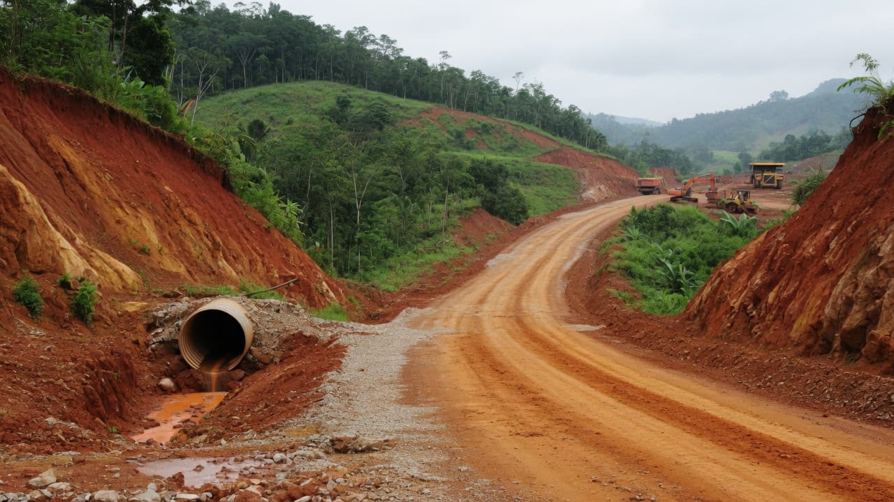 Mine Haulage Road Design